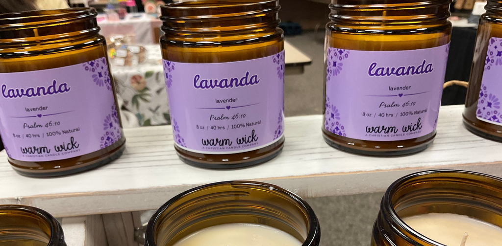 Lavanda Lavender 8 oz Soy Candle