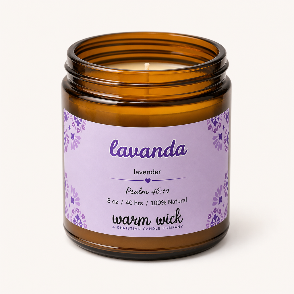 Lavanda Lavender 8 oz Soy Candle