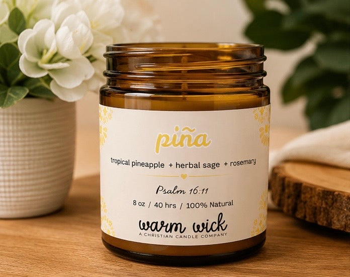Piña Pineapple 8 oz Soy Candle